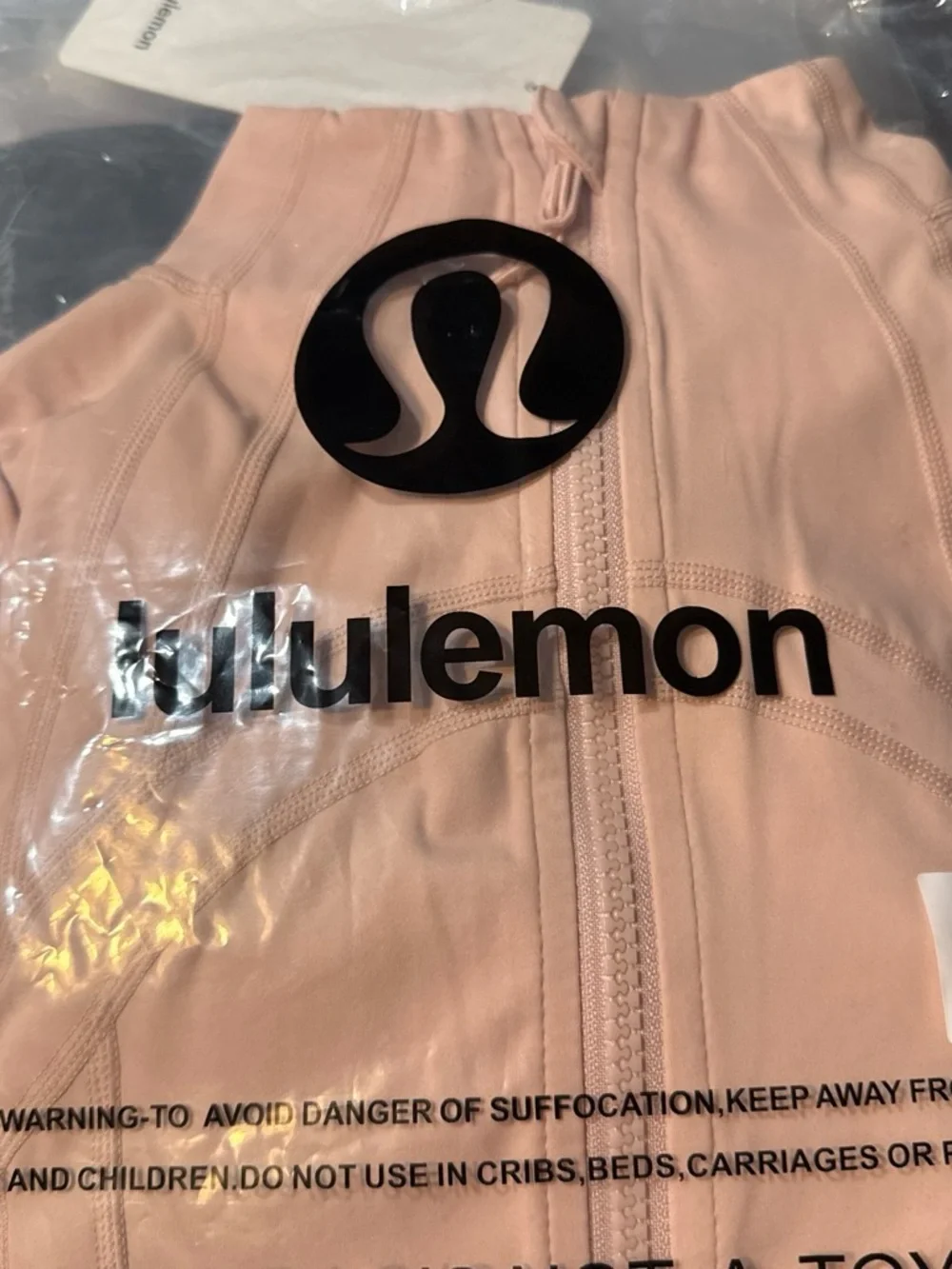 lululemon define jacket Women's in Blush Pink